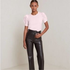 ALC puff sleeve T-shirt